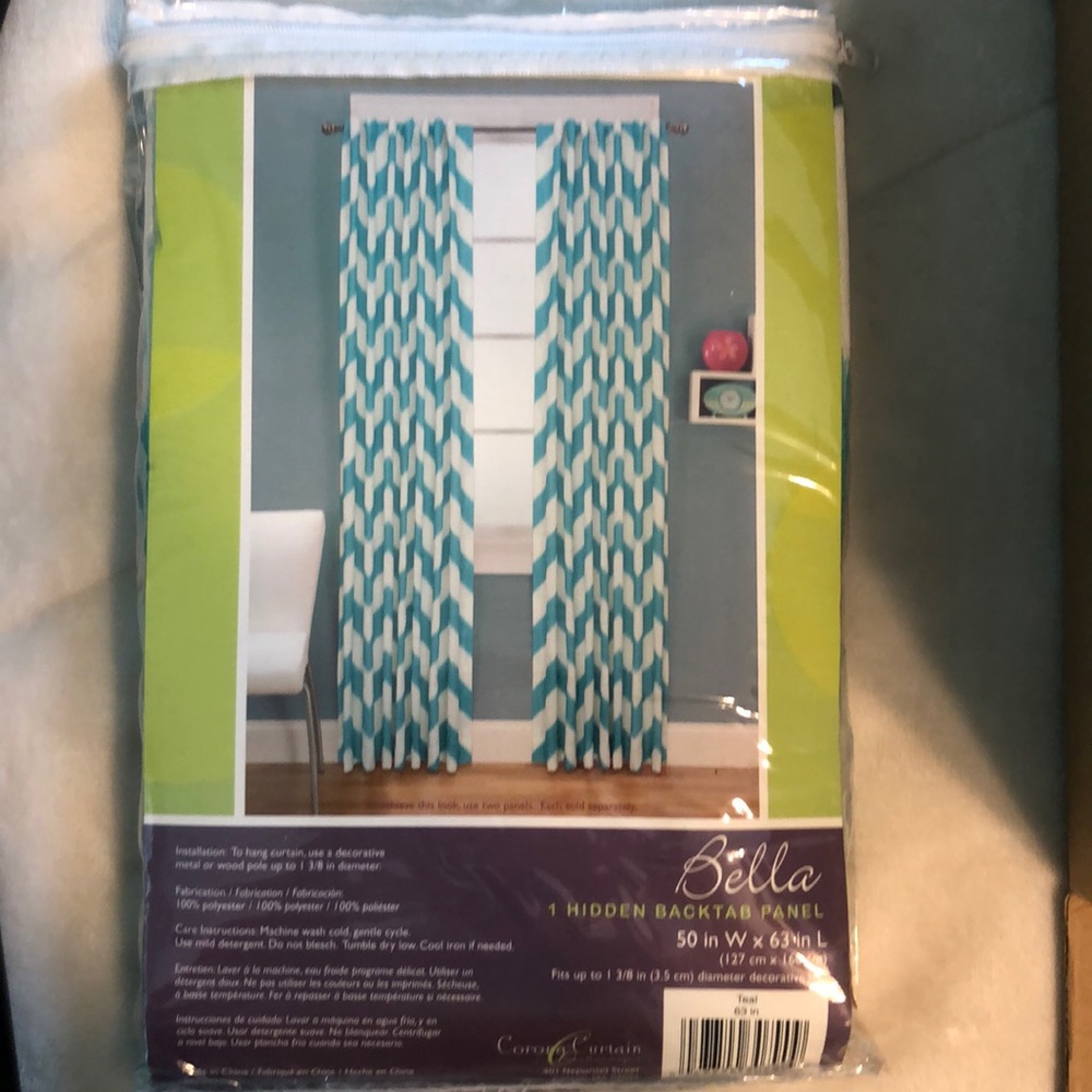 Chevron curtains